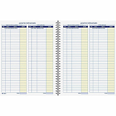 Adams Monthly Bookkeeping Record Book (ABFAFR71)