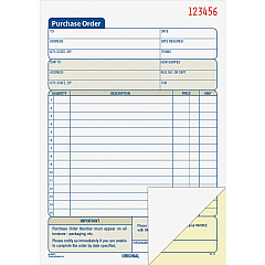 Adams Carbonless Purchase Order Statement (ABFDC5831)