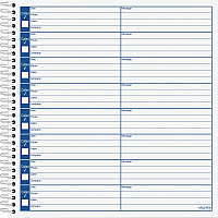 Adams Voice Mail Log Book (ABFS8714)