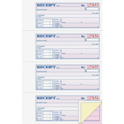 Adams Tapebound 3-part Money Receipt Book (TC1182)