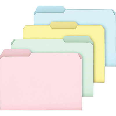 Pendaflex 1/3 Tab Cut Letter Recycled Top Tab File Folder (PFXC2113PASR)