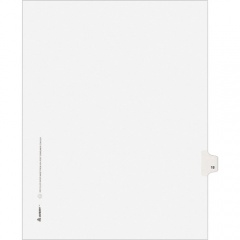 Avery Individual Legal Exhibit Dividers - Avery Style (01018)