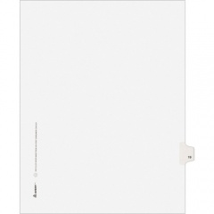 Avery Individual Legal Exhibit Dividers - Avery Style (01019)