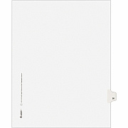 Avery Individual Legal Exhibit Dividers - Avery Style (AVE01020)