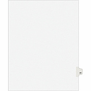 Avery Individual Legal Exhibit Dividers - Avery Style (AVE01021)