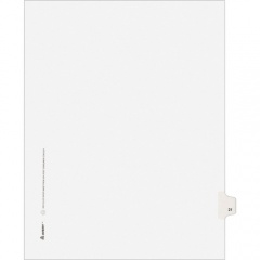 Avery Individual Legal Exhibit Dividers - Avery Style (01021)