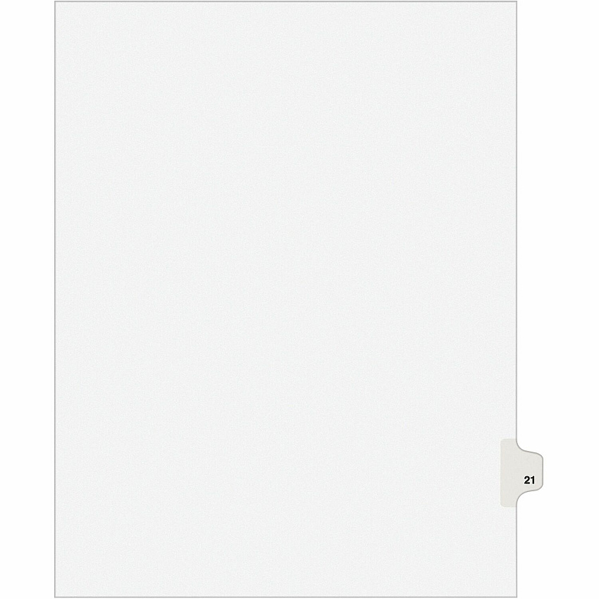 Avery Individual Legal Exhibit Dividers - Avery Style (AVE01021)