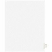 Avery Individual Legal Exhibit Dividers - Avery Style (AVE01024)