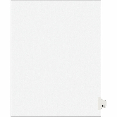 Avery Individual Legal Exhibit Dividers - Avery Style (AVE01024)