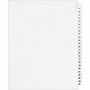 Avery Standard Collated Legal Exhibit Divider Sets - Avery Style (AVE01330)