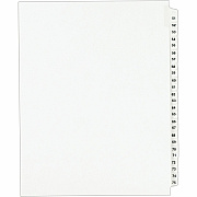 Avery Standard Collated Legal Exhibit Divider Sets - Avery Style (AVE01332)
