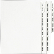 Avery Standard Collated Legal Exhibit Divider Sets - Avery Style (AVE01370)