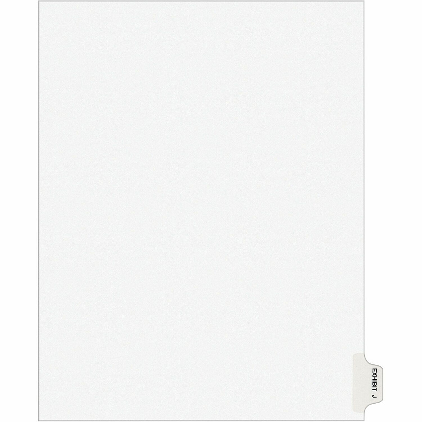 Avery Individual Legal Exhibit Dividers - Avery Style (AVE01380)