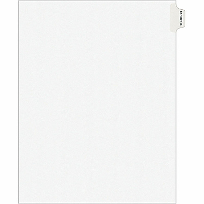 Avery Individual Legal Exhibit Dividers - Avery Style (AVE01381)