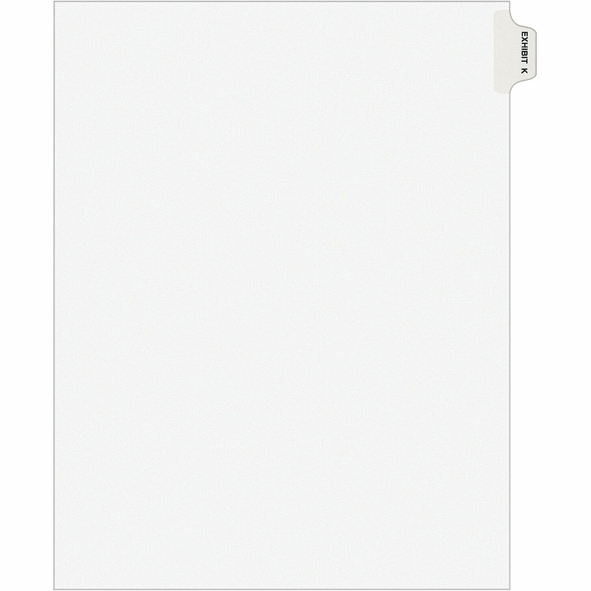 Avery Individual Legal Exhibit Dividers - Avery Style (AVE01381)
