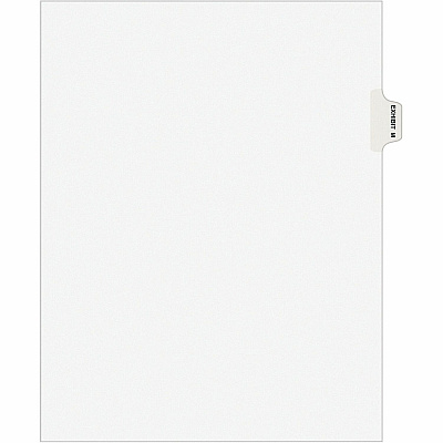 Avery Individual Legal Exhibit Dividers - Avery Style (AVE01383)