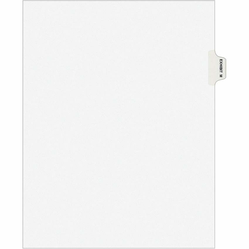 Avery Individual Legal Exhibit Dividers - Avery Style (AVE01383)