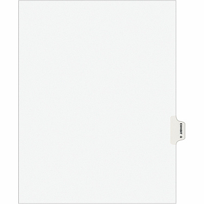 Avery Individual Legal Exhibit Dividers - Avery Style (AVE01387)
