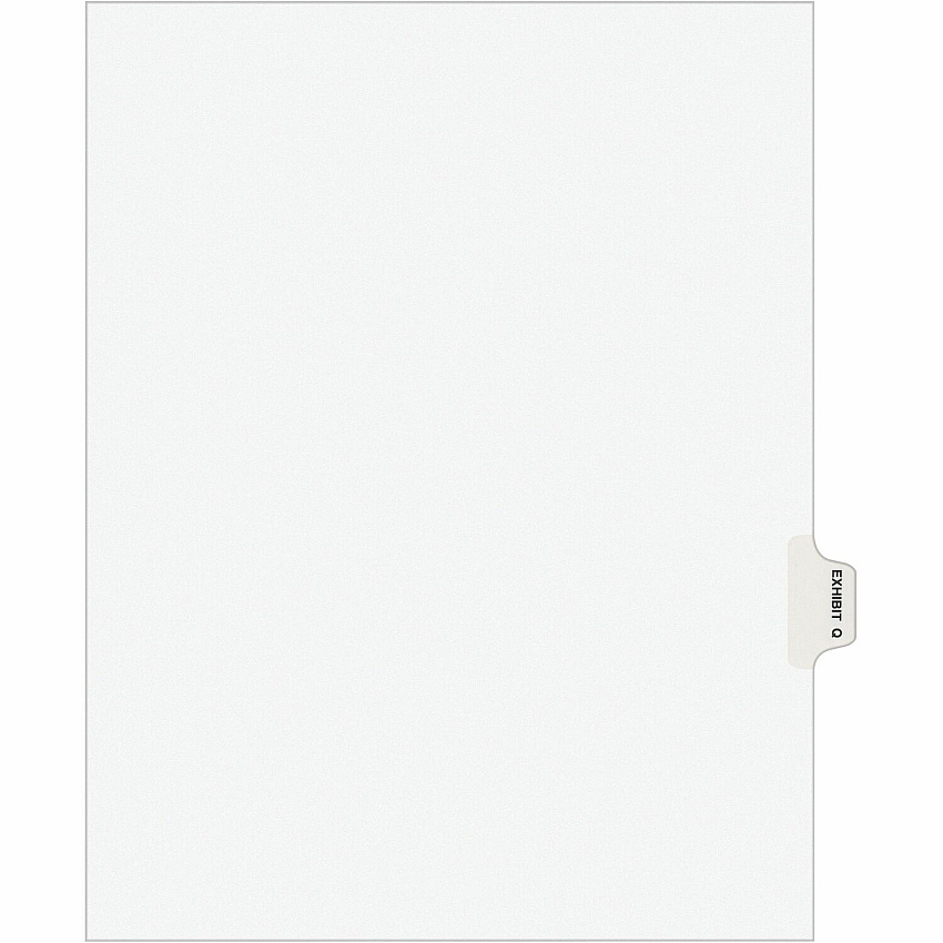 Avery Individual Legal Exhibit Dividers - Avery Style (AVE01387)