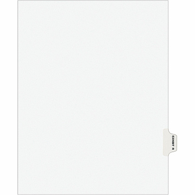 Avery Individual Legal Exhibit Dividers - Avery Style (AVE01388)