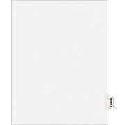 Avery Individual Legal Exhibit Dividers - Avery Style (AVE01389)