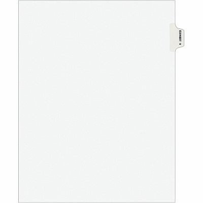 Avery Individual Legal Exhibit Dividers - Avery Style (AVE01392)