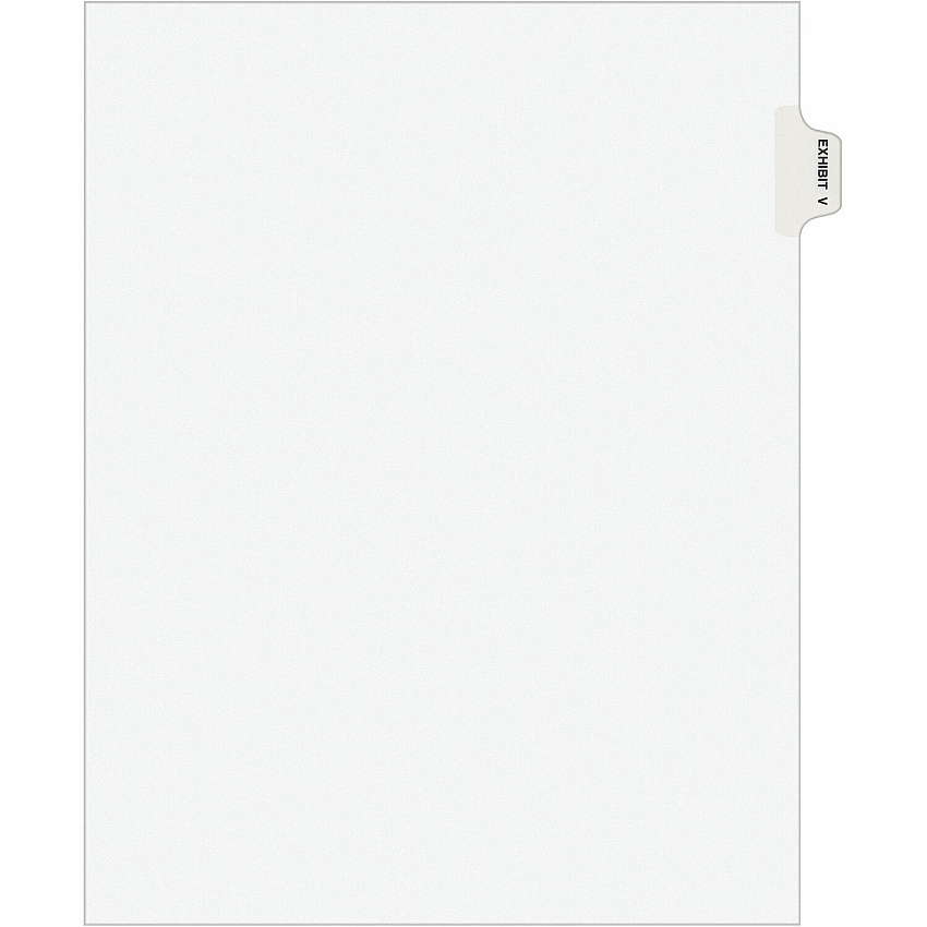 Avery Individual Legal Exhibit Dividers - Avery Style (AVE01392)
