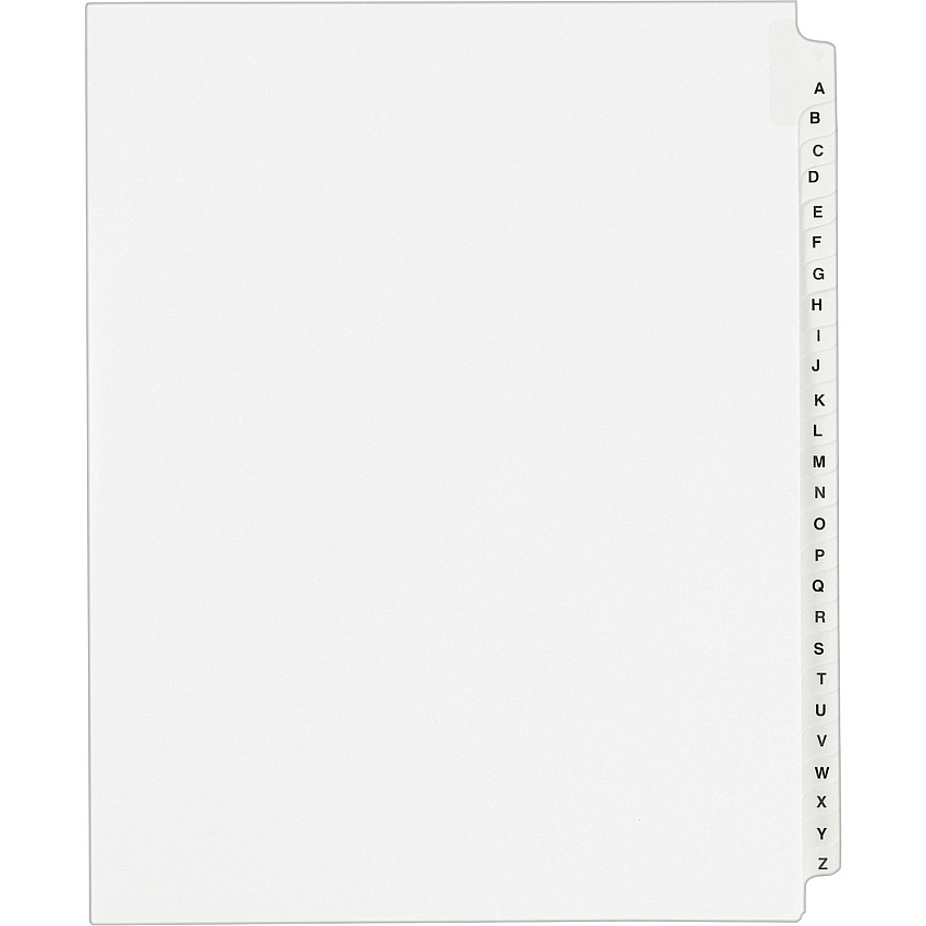Avery Standard Collated Legal Exhibit Divider Sets - Avery Style (AVE01400)