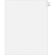 Avery Individual Legal Exhibit Dividers - Avery Style (AVE01401)