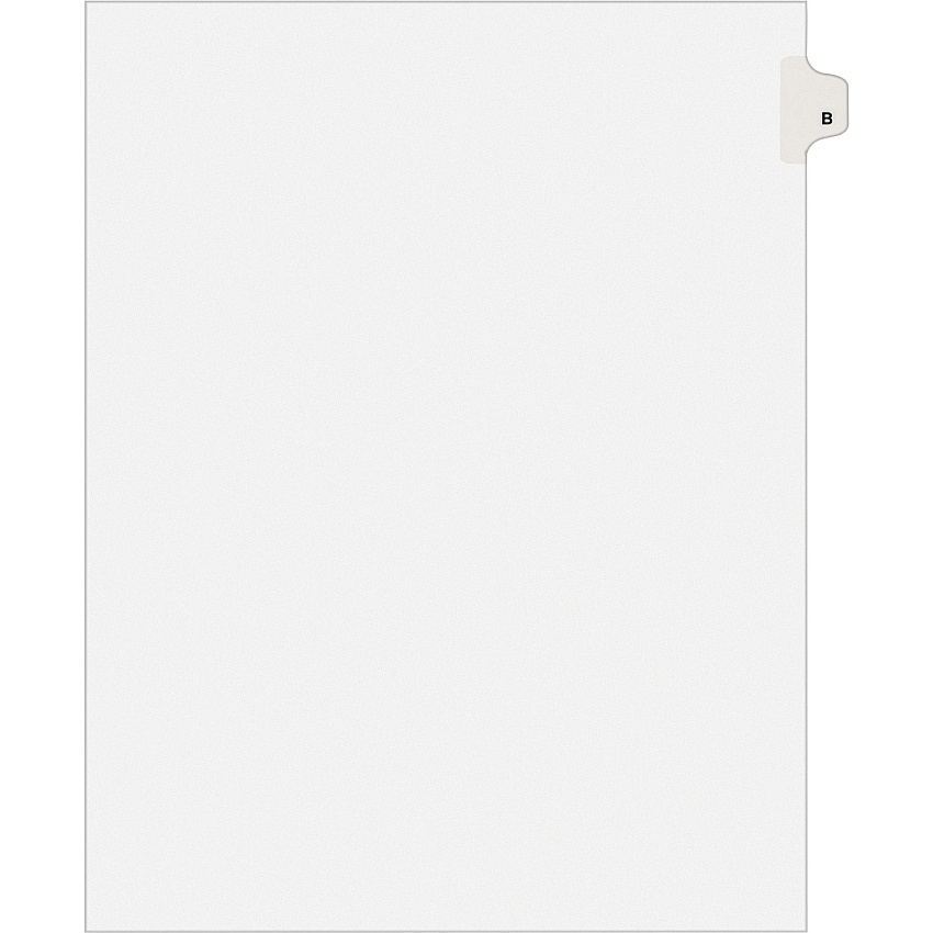 Avery Individual Legal Exhibit Dividers - Avery Style (AVE01402)