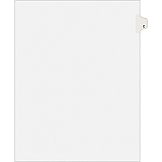 Avery Individual Legal Exhibit Dividers - Avery Style (AVE01403)
