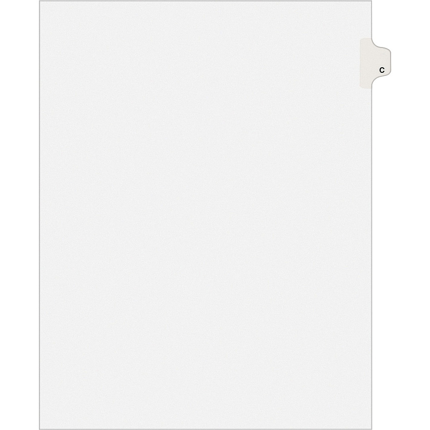 Avery Individual Legal Exhibit Dividers - Avery Style (AVE01403)