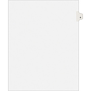 Avery Individual Legal Exhibit Dividers - Avery Style (AVE01404)