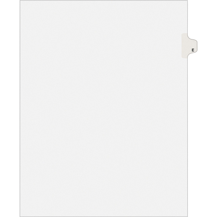 Avery Individual Legal Exhibit Dividers - Avery Style (AVE01405)