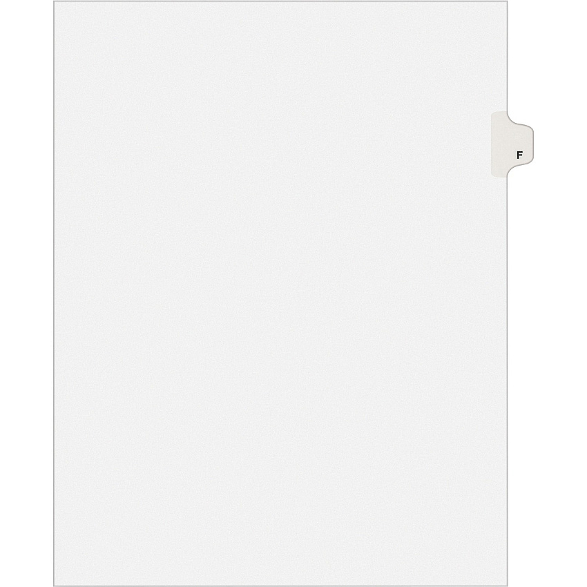 Avery Individual Legal Exhibit Dividers - Avery Style (AVE01406)
