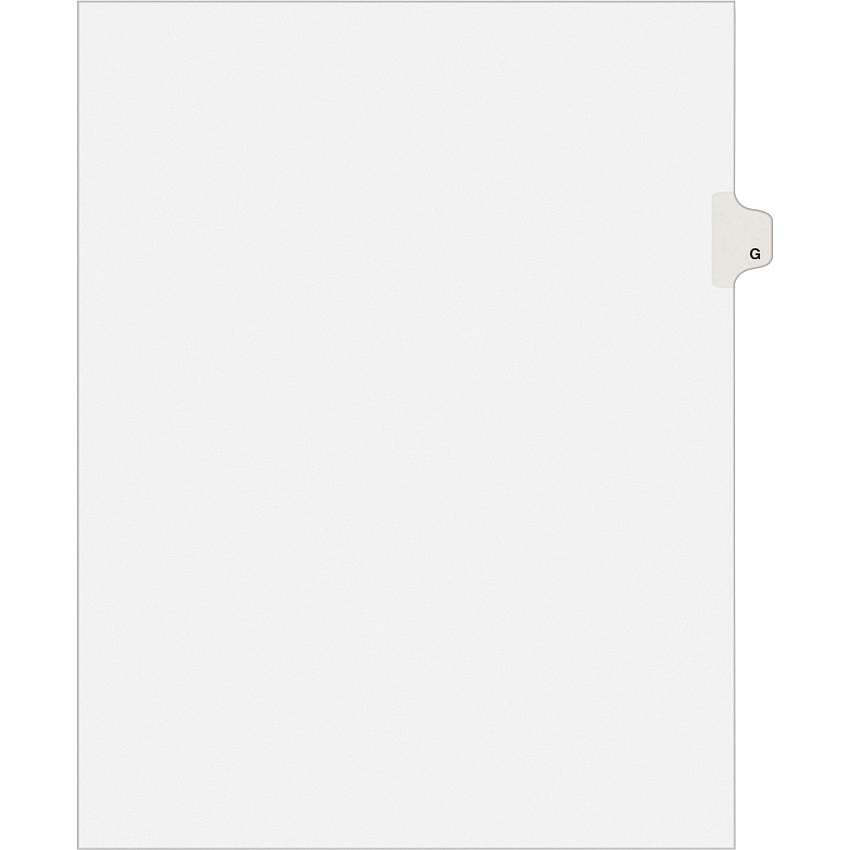 Avery Individual Legal Exhibit Dividers - Avery Style (AVE01407)