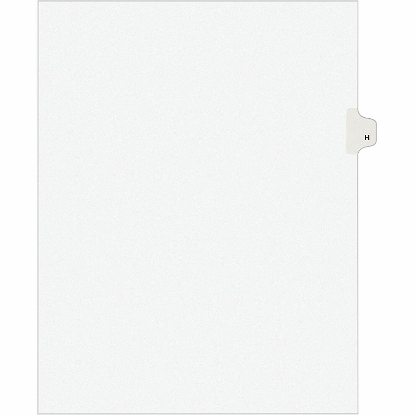 Avery Individual Legal Exhibit Dividers - Avery Style (AVE01408)