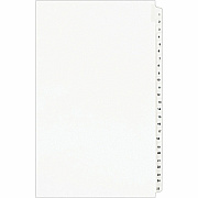 Avery Standard Collated Legal Exhibit Divider Sets - Avery Style (AVE01430)