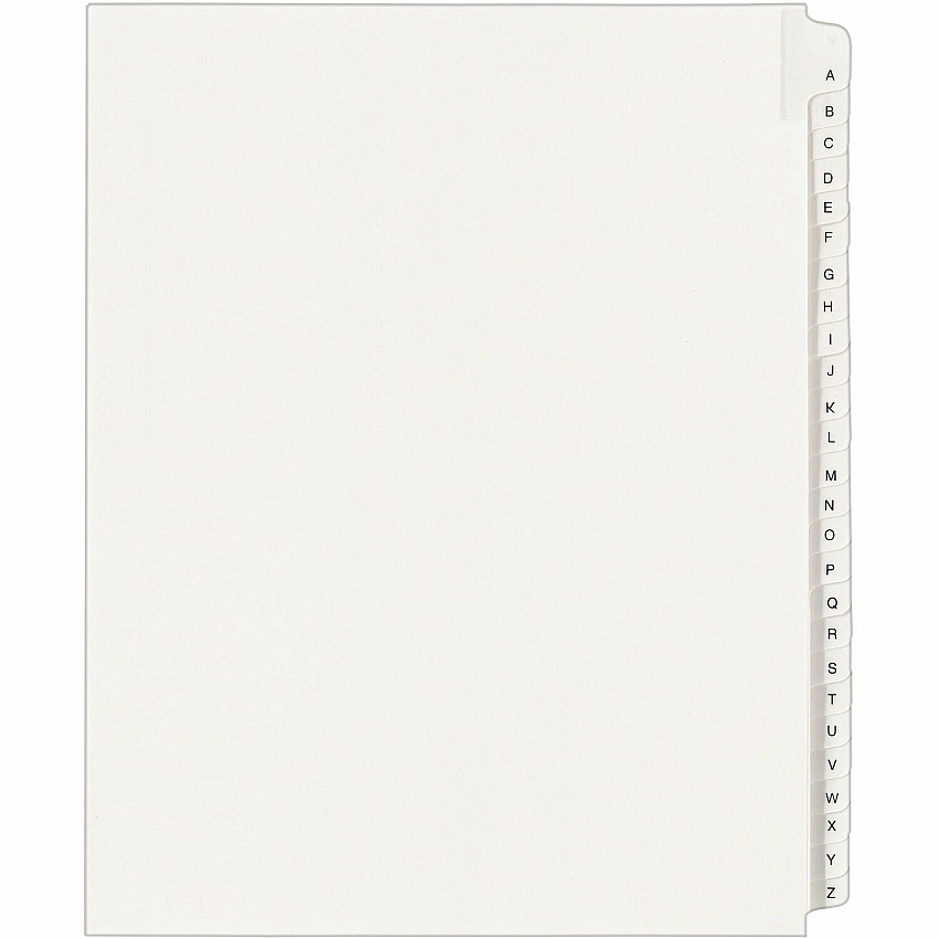 Avery Collated Legal Exhibit Dividers - Allstate Style (AVE01700)