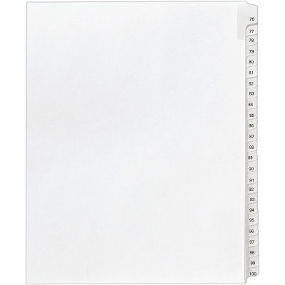 Avery Allstate Style Collated Legal Dividers (01704)