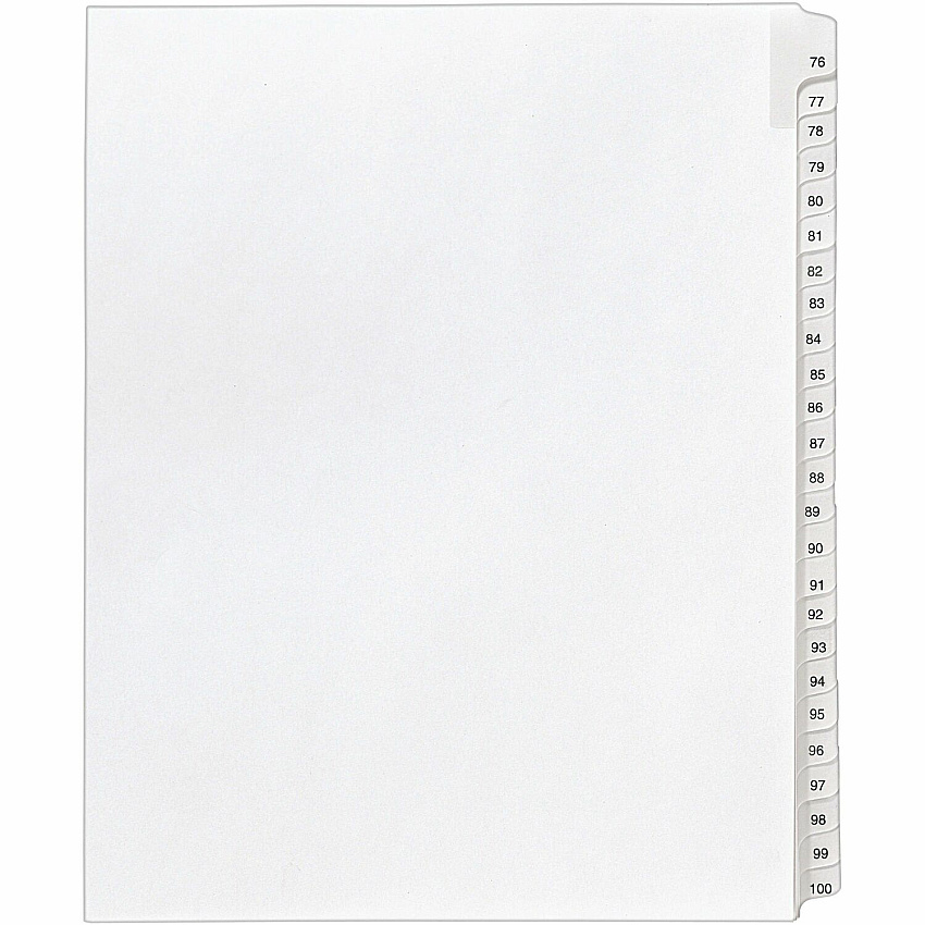 Avery Allstate Style Collated Legal Dividers (AVE01704)