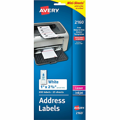 Avery Mini-Sheets Address Label (AVE2160)