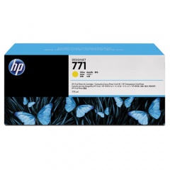 HP 771A 3-pack 775-ml Yellow DesignJet Ink Cartridges (B6Y42A)