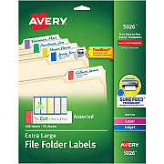 Avery Extra-Large File Folder Labels (AVE5026)