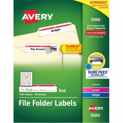 Avery TrueBlock File Folder Labels (5066)