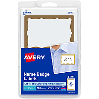 Avery Border Print or Write Name Tags (AVE5146)