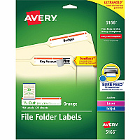 Avery TrueBlock File Folder Labels (AVE5166)