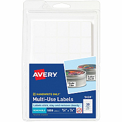 Avery Removable ID Labels (AVE05424)