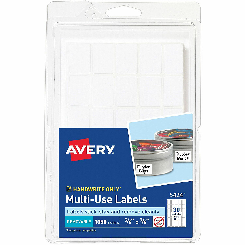 Avery Removable ID Labels (AVE05424)