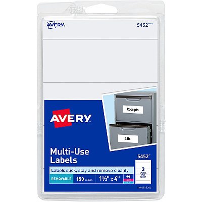 Avery Removable ID Labels (AVE05452)